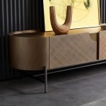 BUNISE ITALY Metallic Lacquer Storage Cabinet BG1202 - Image 4