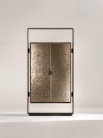 BUNISE Italian Stainless Steel Designer High End Storage Cabinet BG1223 - Image 2