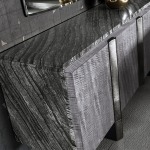 BUNISE Marble Sideboard Tall Cabinet BG1221 - Image 4
