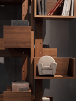 BUNISE Rotating Bookcase TB0307 - Image 2