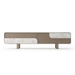 BUNISE Modern Simple TV Cabinet BG1212 - Image 2