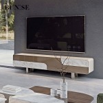 BUNISE Modern Simple TV Cabinet BG1212