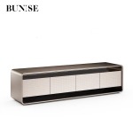 BUNISE Italian TV Cabinet Stainless Steel Floor Cabinet BG1208 - Image 3