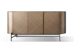 BUNISE Italian Simple Metal Lacquer Storage Cabinet BG1203 - Image 4