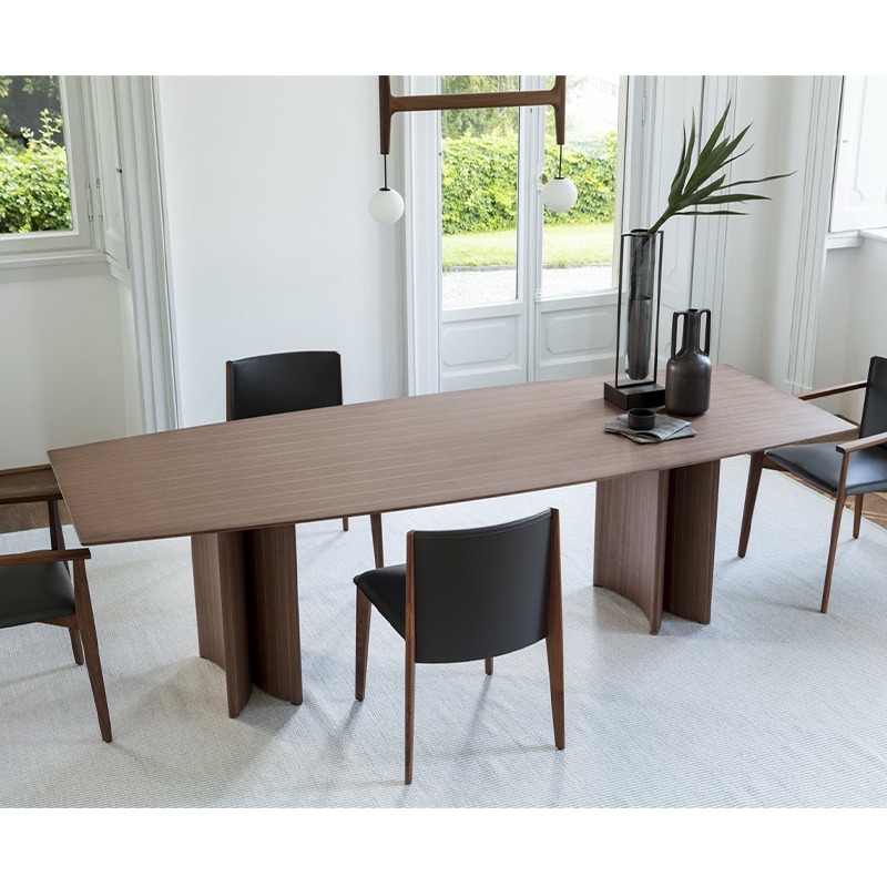 72c1c51bab95a977e4f8e6da0116d891.jpg BUNISE Italian Solid Wood Dining Table BUD0904 - Image 1