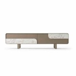 BUNISE Modern Simple TV Cabinet BG1212 - Image 5
