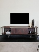 BUNISE Italian Solid Wood TV Stand Dining Cabinet BG1220 - Image 5