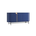 BUNISE Italian Simple Metal Lacquer Storage Cabinet BG1203 - Image 10