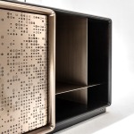 BUNISE Modern Simple TV Cabinet BG1206 - Image 4