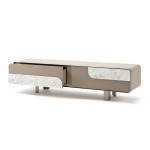 BUNISE Modern Simple TV Cabinet BG1212 - Image 9