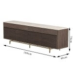 BUNISE Solid Wood TV cabinet BG1205 - Image 5