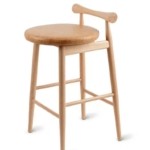 Bunise Solid Wood Bar Stool Minimalist Modern Design for Bar 6 Colors Model XY-180 Free Nationwide Delivery - Image 7