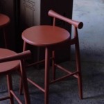 Bunise Solid Wood Bar Stool Minimalist Modern Design for Bar 6 Colors Model XY-180 Free Nationwide Delivery - Image 4