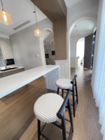 Bunise Solid Wood Bar Stool Minimalist Modern Design for Bar 6 Colors Model XY-180 Free Nationwide Delivery - Image 3